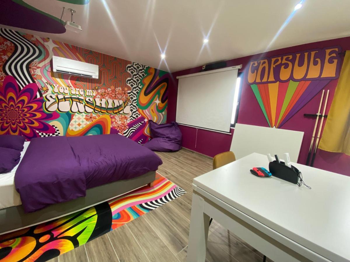 Capsule Groovy-Jacuzzi-Sauna-Billard-Netflix- Nintendo Switch & Jeux Монс Екстериор снимка